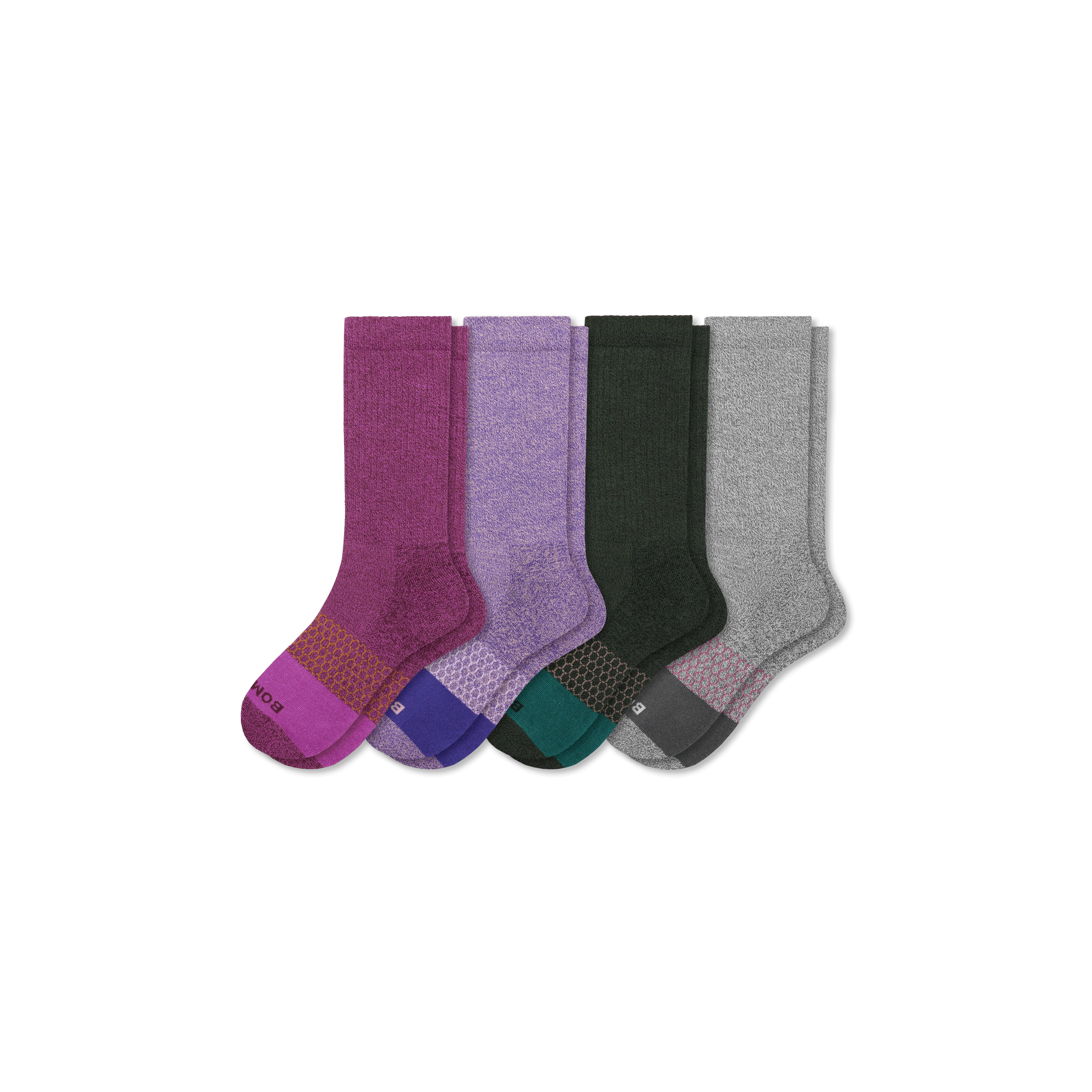 Women's Marl Calf Sock 4-Pack