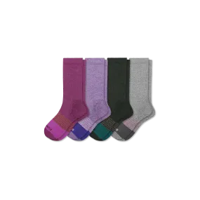 Women's Marl Calf Sock 4-Pack