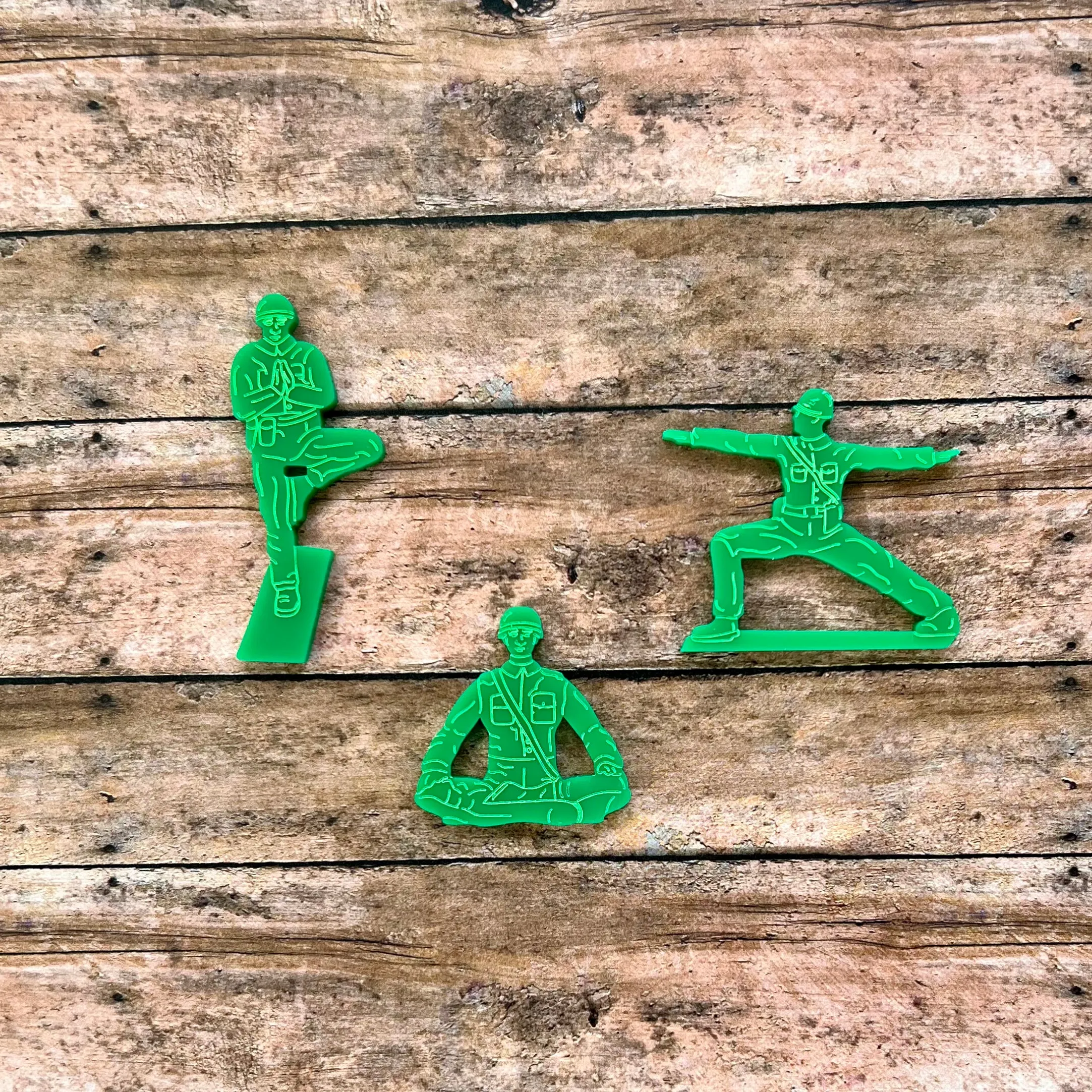 Yoga Joe’s Mini Brooch (pack of 3)